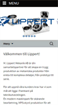 Mobile Screenshot of lippert.se